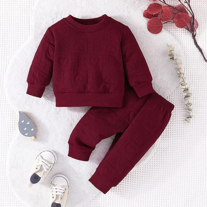 Long Sleeve Sweatshirt & Pants Set